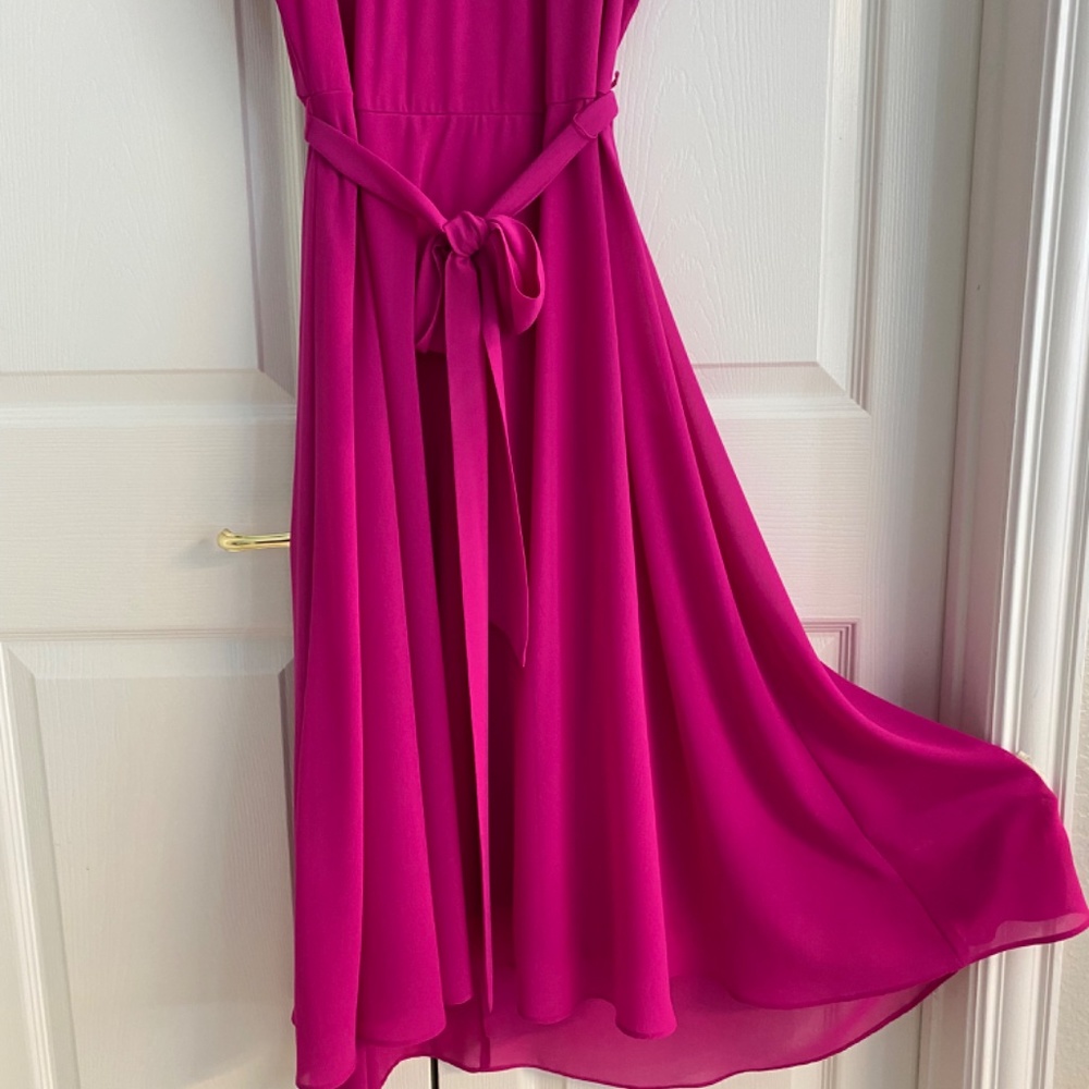 Jessica Howard Party dress, size 12, fuchsia in color